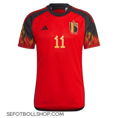 Billiga Belgien Yannick Carrasco #11 Hemma fotbollskläder VM 2022 Kortärmad